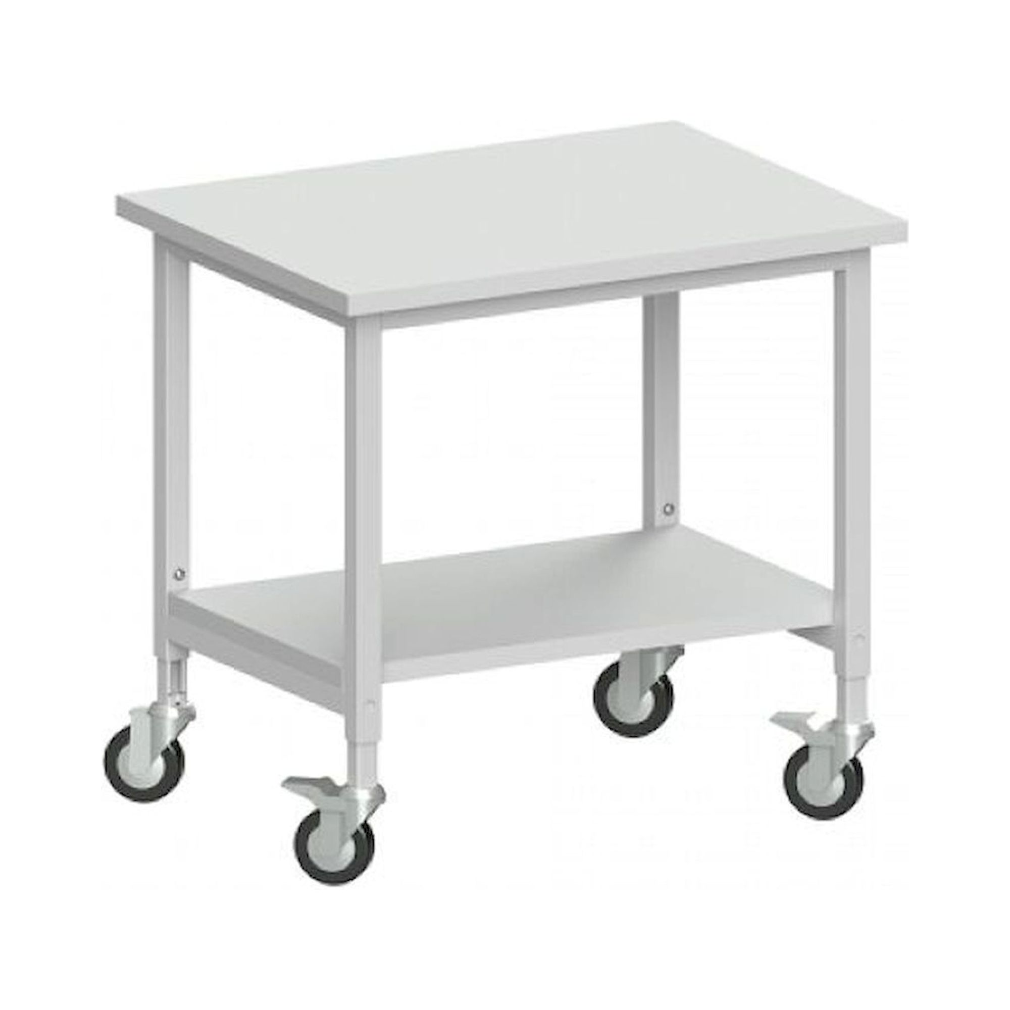 Karl 31.505.30. Beistellwagen Basic fahrbar, 600x800x720-900 mm