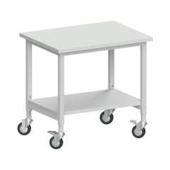 Karl 31.505.34. ESD-Beistellwagen Basic fahrbar, 600x800x720-900 mm