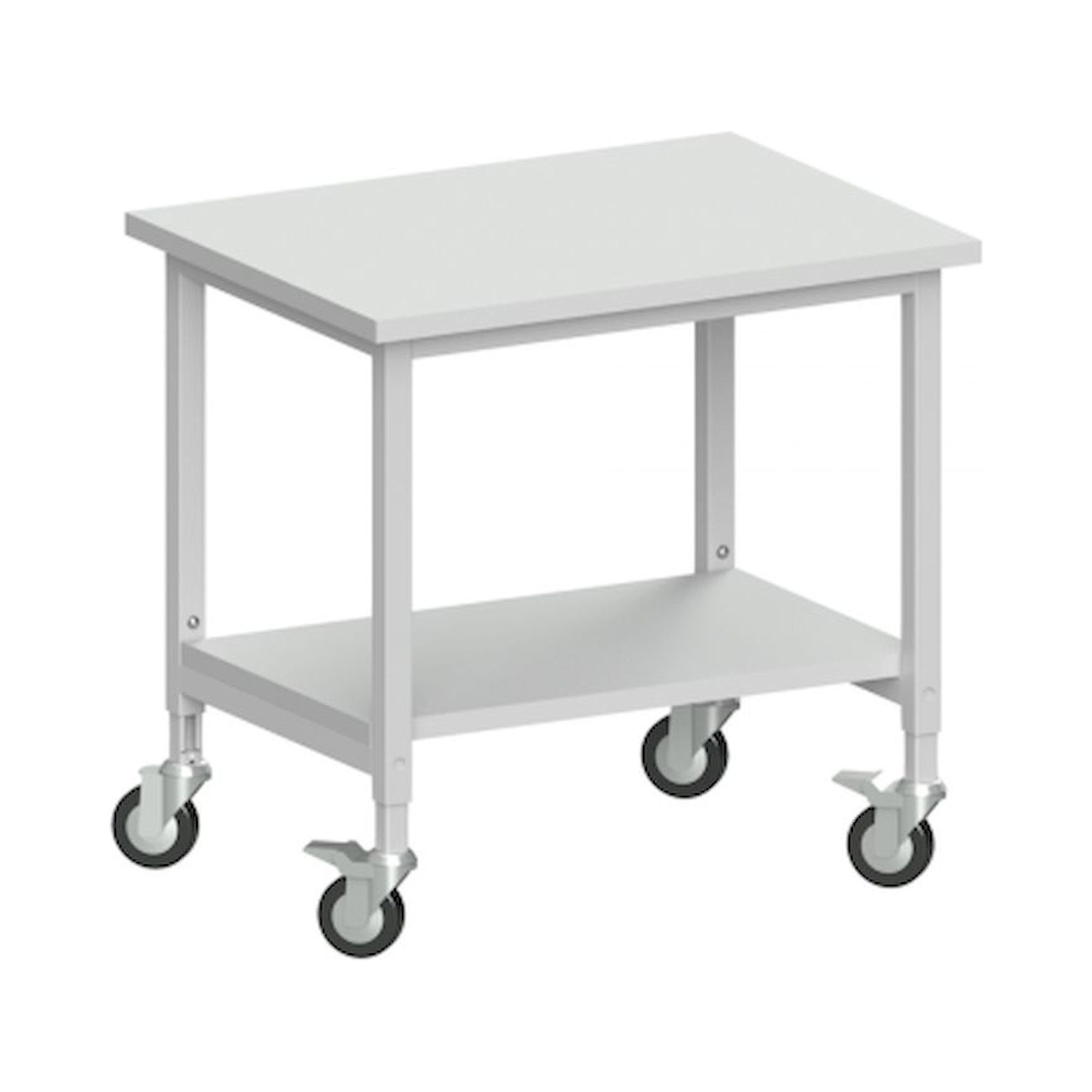 Karl 31.505.63. Beistellwagen Basic fahrbar, 600x800x720-900 mm