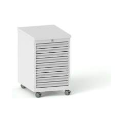 Karl 32.305.30. Schubkastenblock F0 fahrbar Deckel direktbeschichtet, 418x540x670 mm