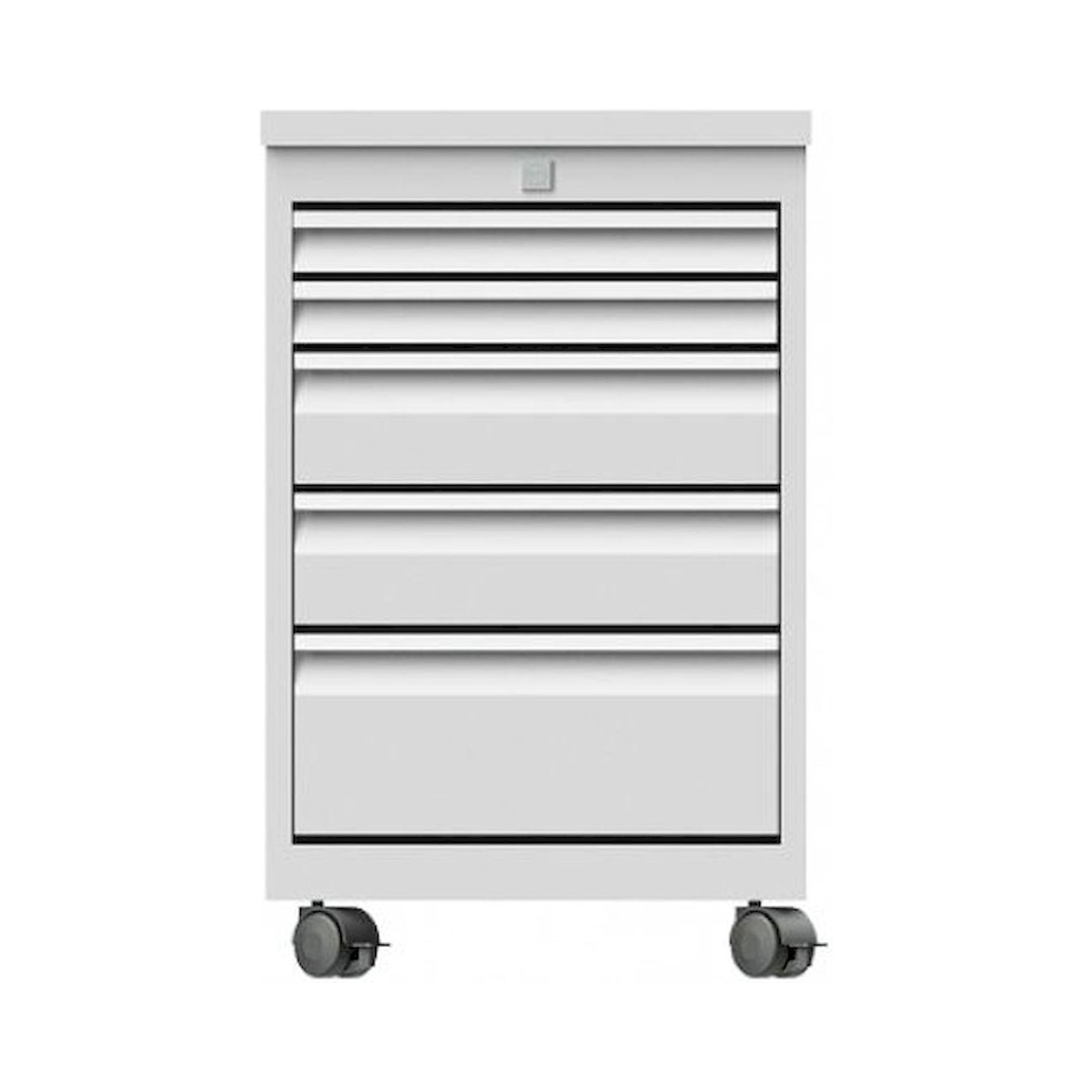 Karl 32.310.66. Schubkastenblock F0 fahrbar ESD Deckel ESD-Hartlaminat, 418x540x670 mm