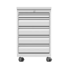 Karl 32.315.63. Schubkastenblock F0 fahrbar Deckel Hartlaminat, 418x540x670 mm