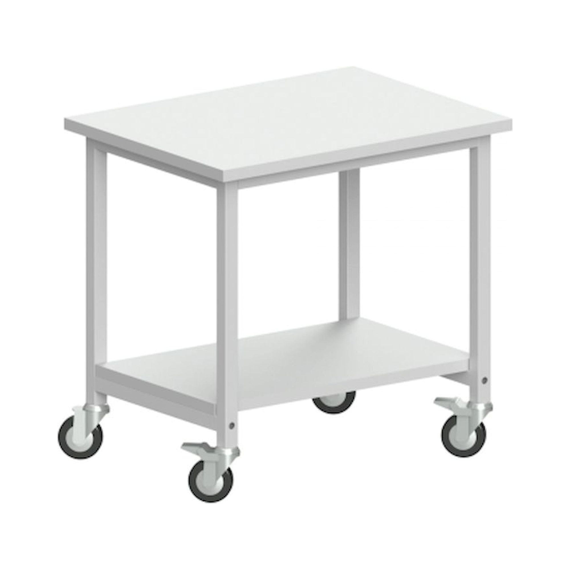 Karl 32.505.30. Beistellwagen Basic fahrbar, 600x800x780 mm