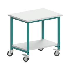 Karl 32.505.47. Beistellwagen Basic fahrbar, 600x800x780 mm