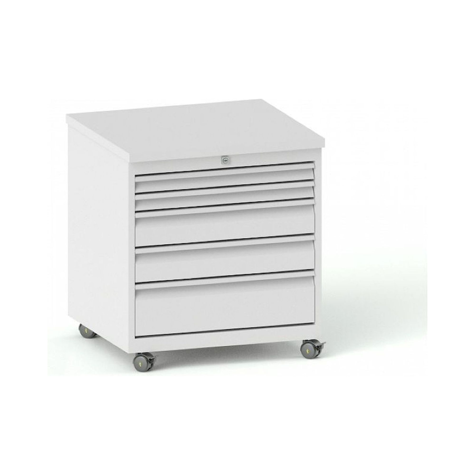 Karl 33.310.34. Schubkastenblock F0 fahrbar ESD Deckel ESD-direktbeschichtet, 606x540x670 mm