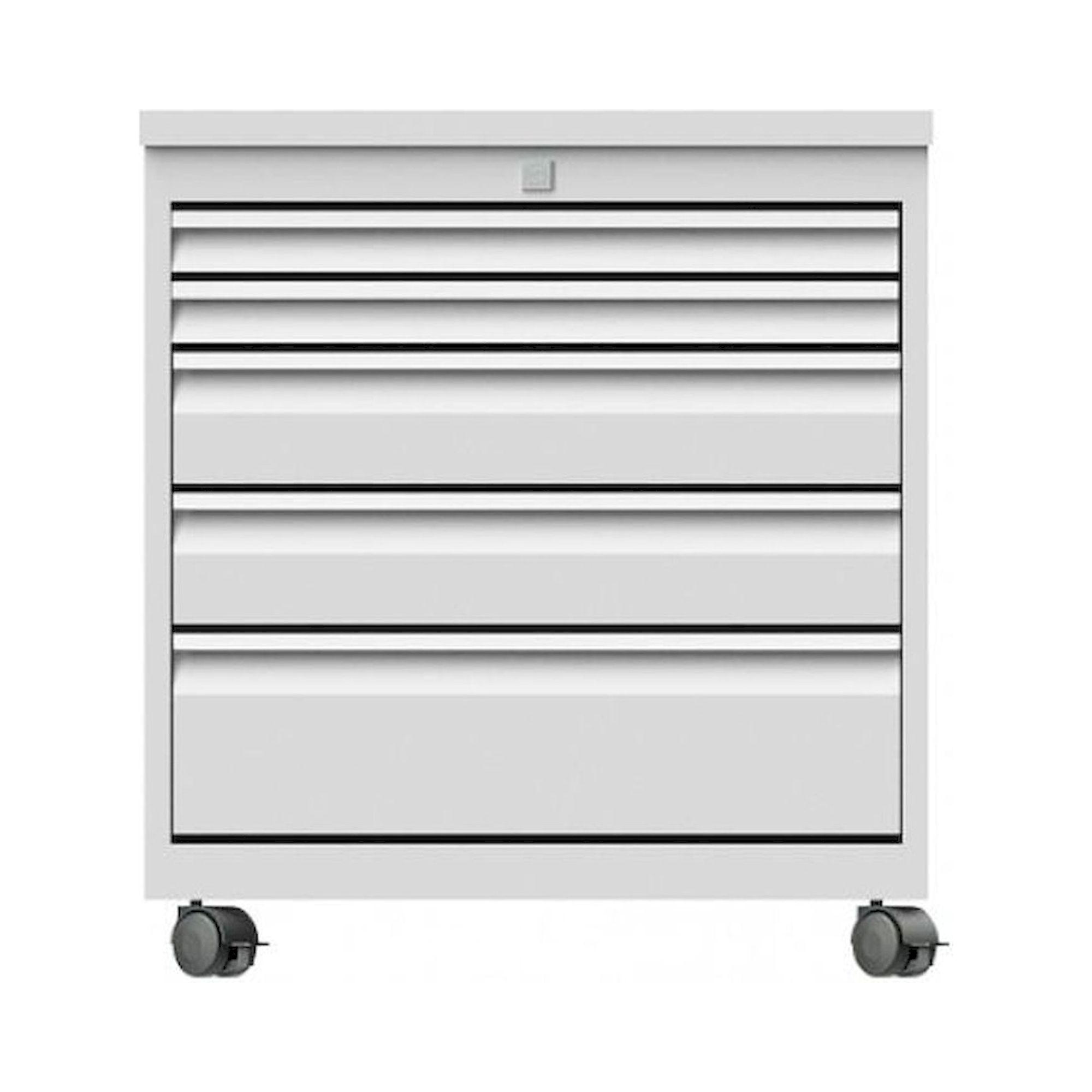 Karl 33.310.66. Schubkastenblock F0 fahrbar ESD Deckel ESD-Hartlaminat, 606x540x670 mm