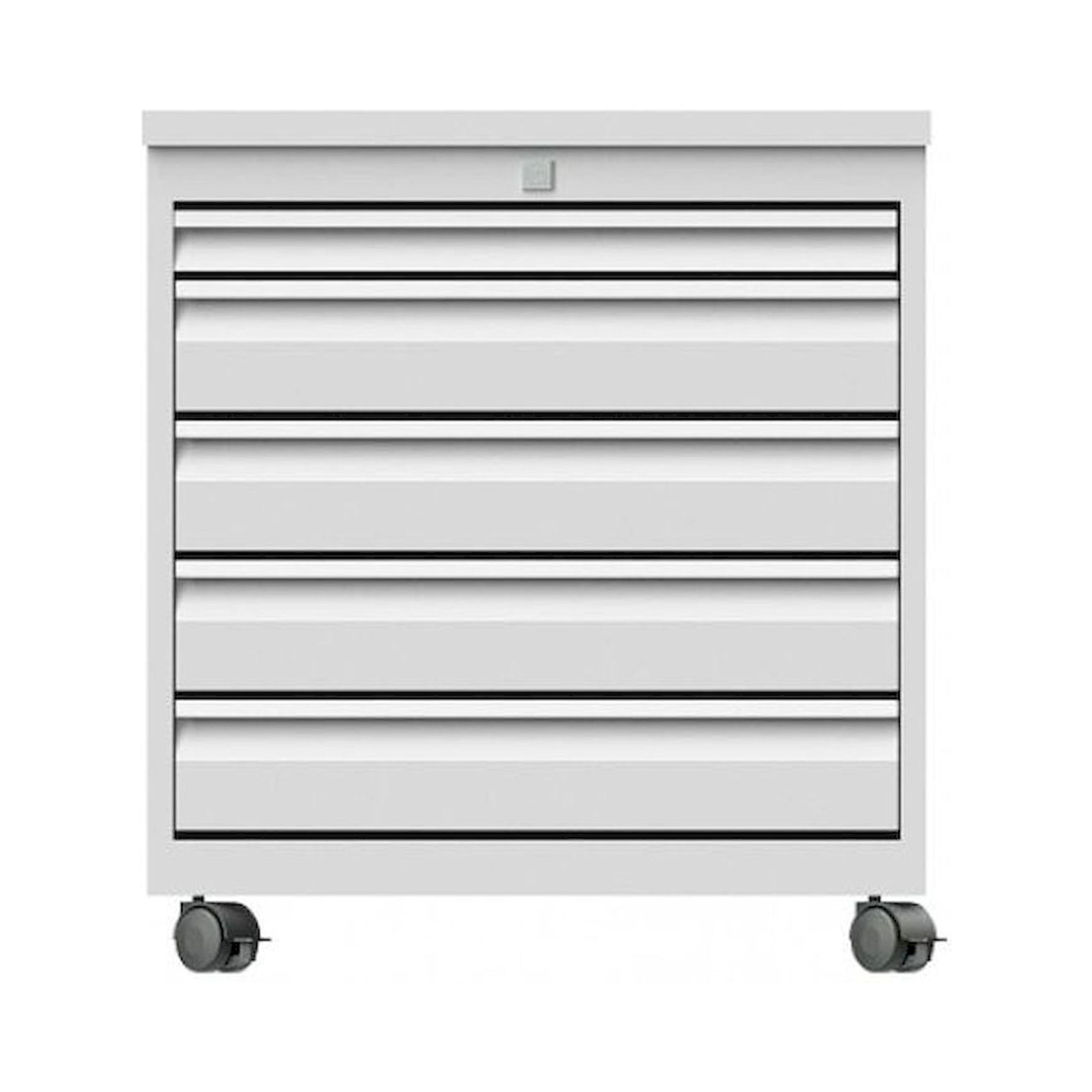 Karl 33.315.63. Schubkastenblock F0 fahrbar Deckel Hartlaminat, 606x540x670 mm