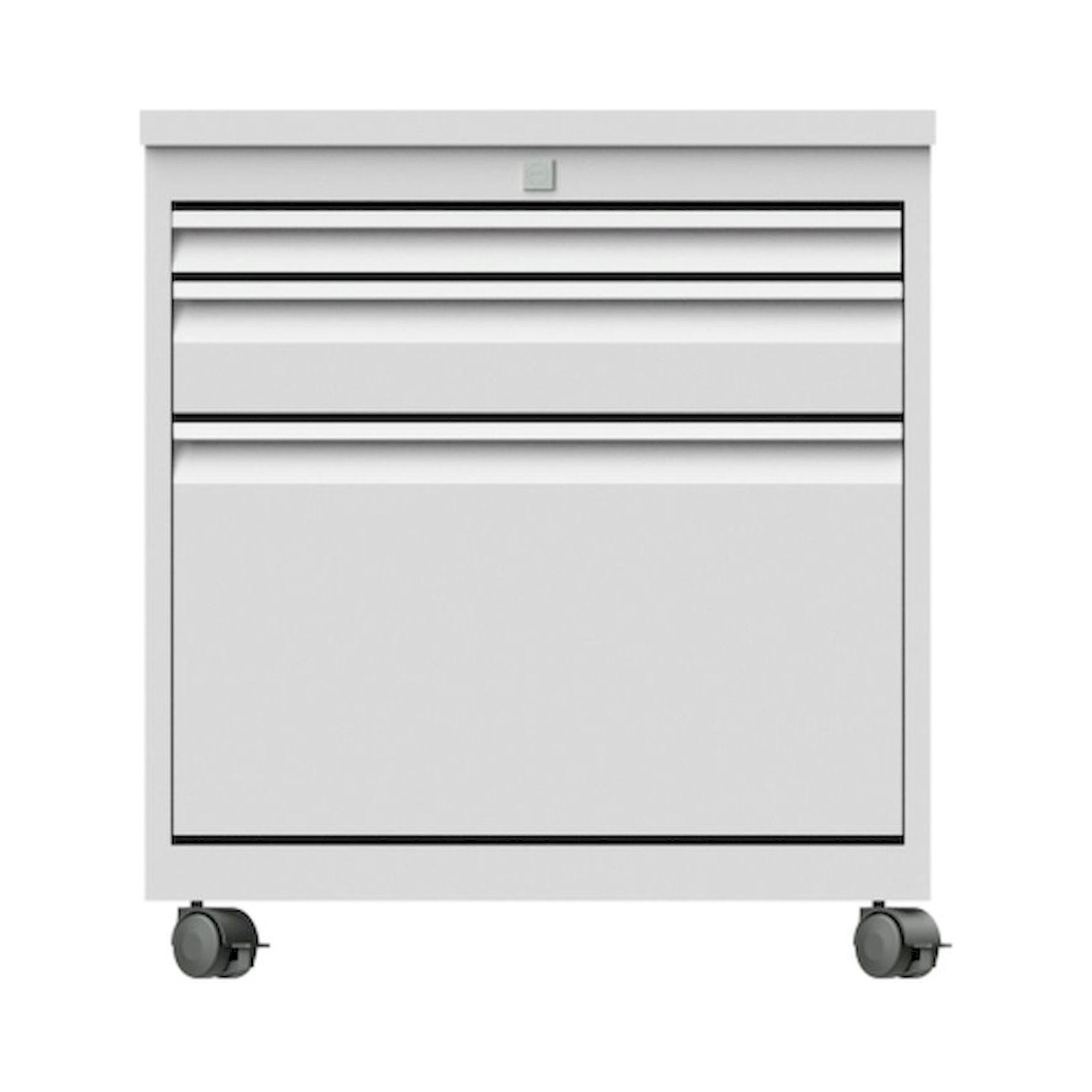 Karl 33.320.63. Schubkastenblock F0 fahrbar Deckel Hartlaminat, 606x540x670 mm