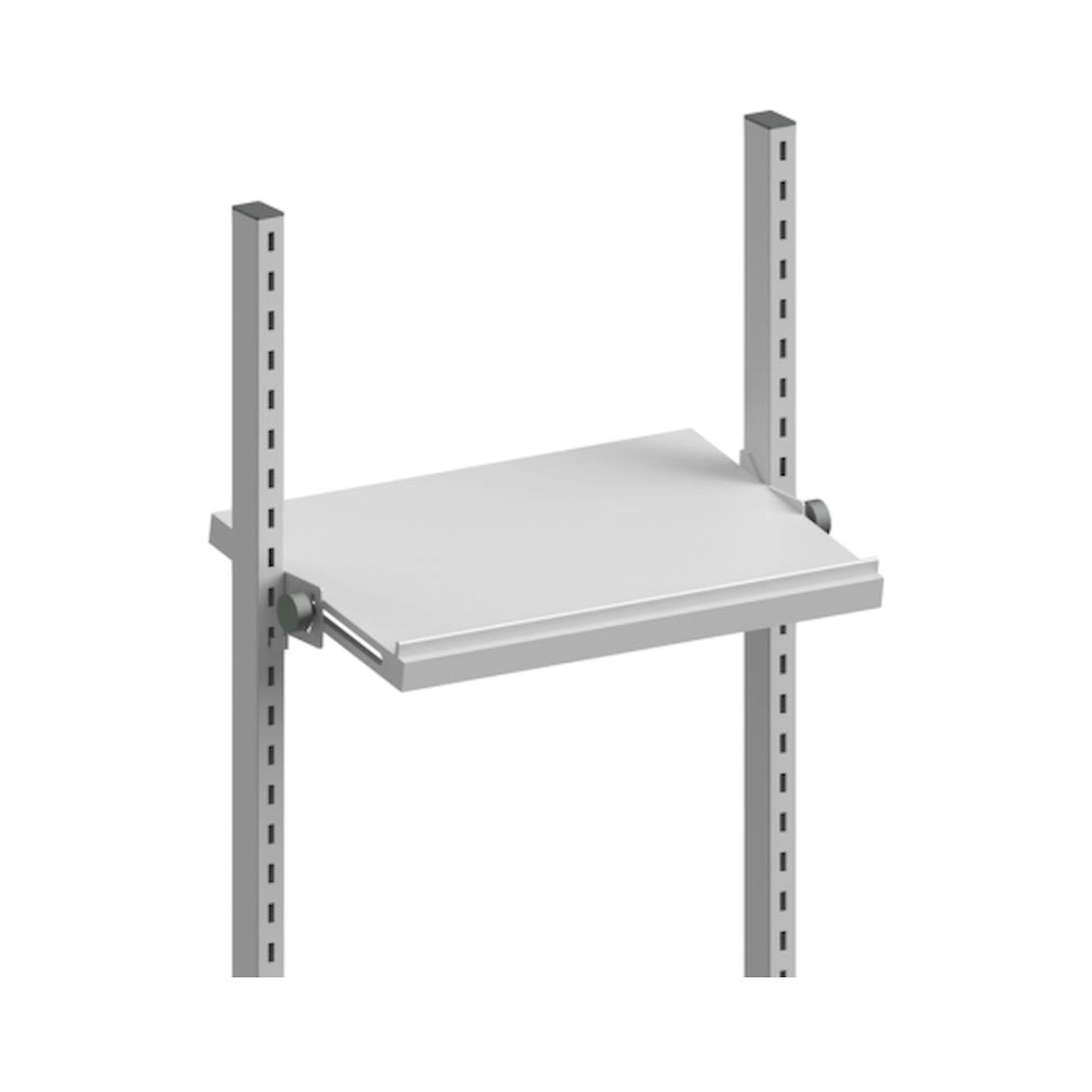 Karl 39.005.70. Ablage stufenlos neigbar Tiefe 450 mm, für Tischbreite 930 mm