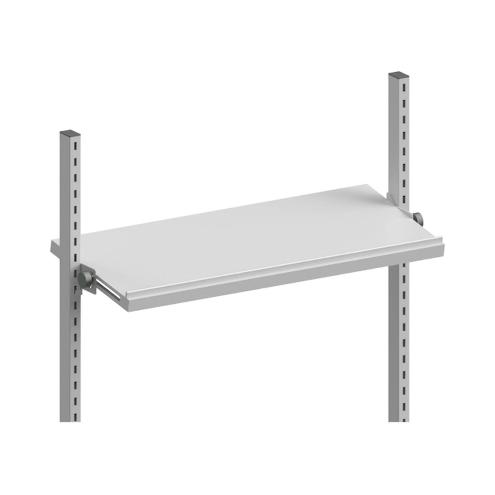 Karl 39.007.70. Ablage stufenlos neigbar Tiefe 450 mm , für Tischbreite 1230 mm