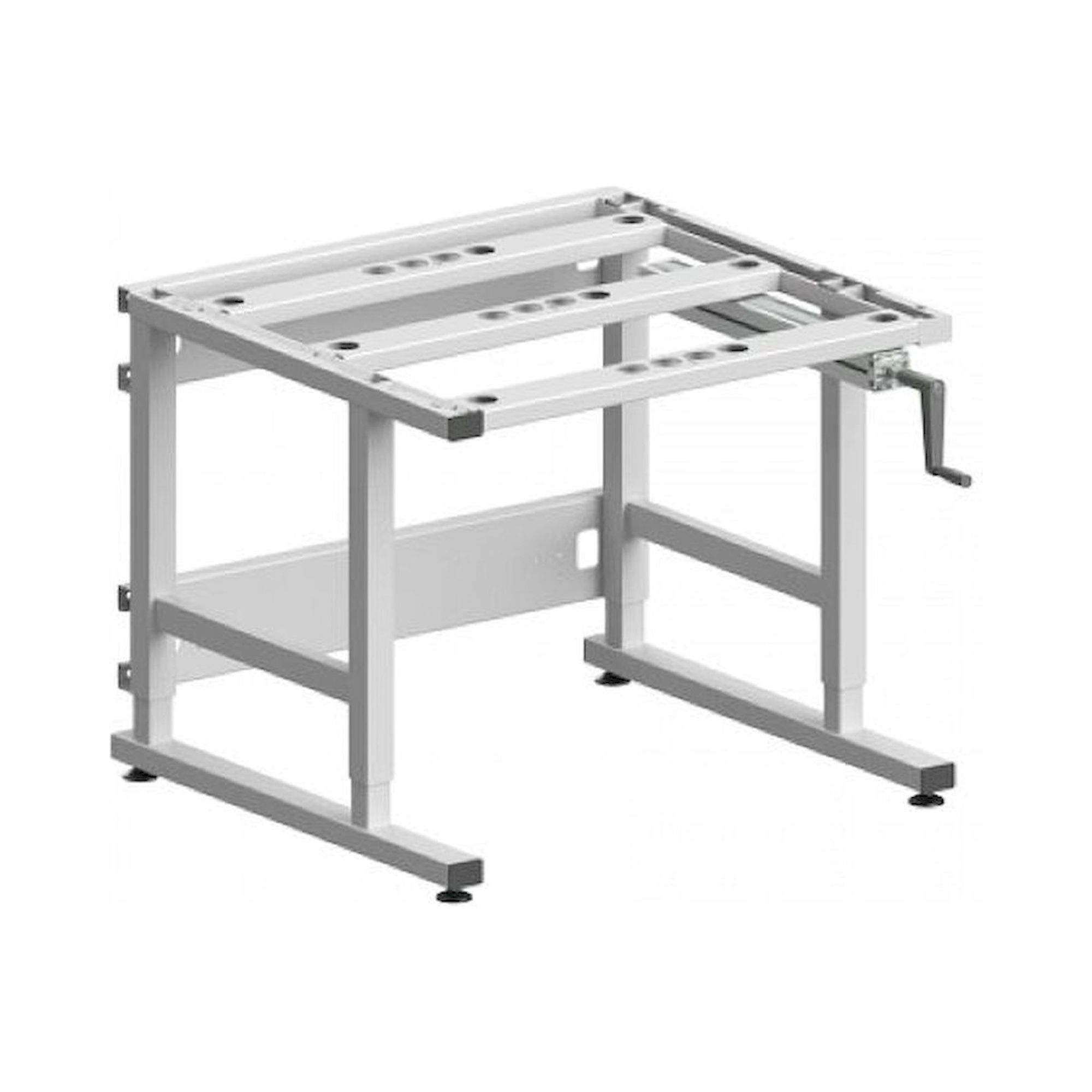 Karl 45.102.70. Tischgestell Sintro Packen 930 Höhenverstellung mit Handkurbel, 930x900 mm