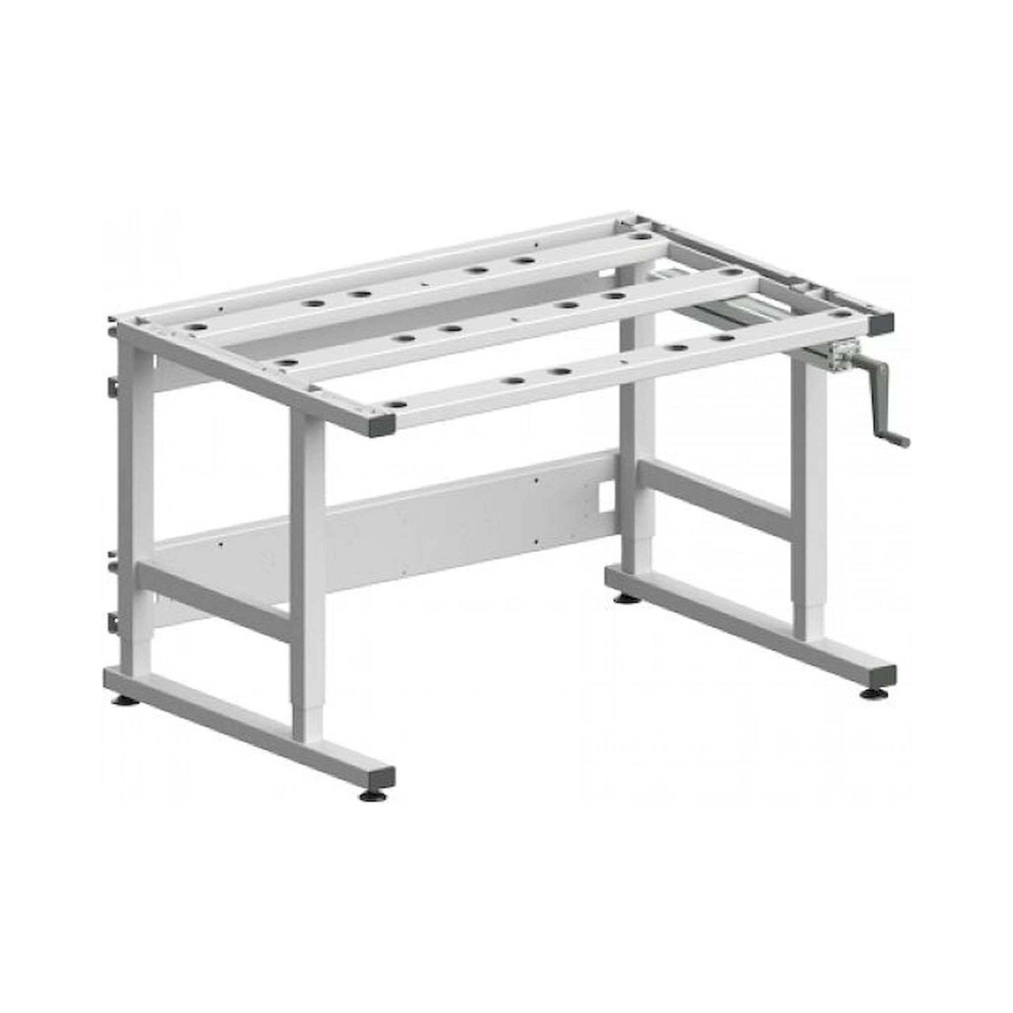 Karl 45.106.70. Tischgestell Sintro Packen 1230 Höhenverstellung mit Handkurbel, 1230x900 mm