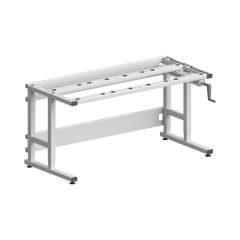 Karl 45.125.70. Tischgestell Sintro Packen 1530 Höhenverstellung mit Handkurbel, 1530x750 mm