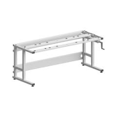 Karl 45.145.70. Tischgestell Sintro Packen 1830 Höhenverstellung mit Handkurbel, 1830x750 mm