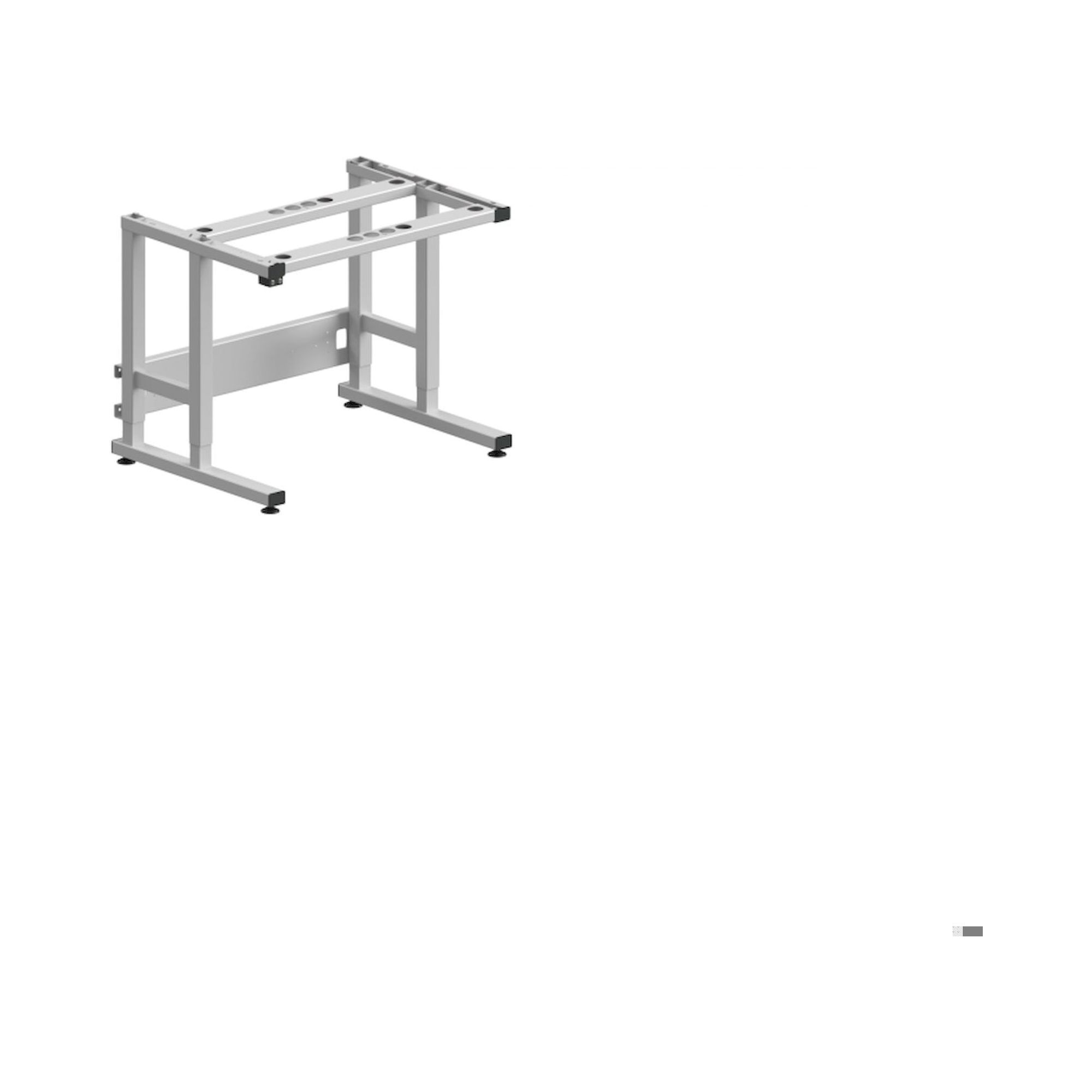 Karl 46.003.70. ESD-Tischgestell Sintro Packen 930 Standard, 930x750 mm