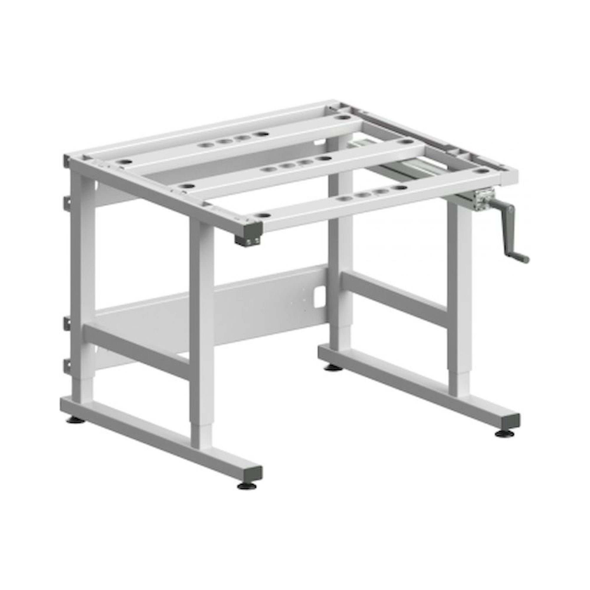 Karl 46.102.70. ESD-Tischgestell Sintro Packen 930 Höhenverstellung mit Handkurbel, 930x900 mm