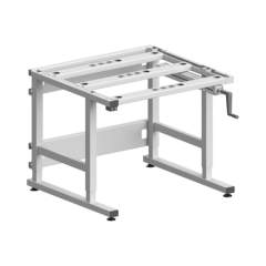 Karl 46.102.70. ESD-Tischgestell Sintro Packen 930 Höhenverstellung mit Handkurbel, 930x900 mm