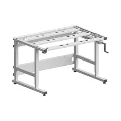 Karl 46.106.70. ESD-Tischgestell Sintro Packen 1230 Höhenverstellung mit Handkurbel, 1230x900 mm