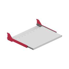 Karl 49.015.70. Ablage AUSZIEHBAR Verpackung T=500 mm, 763x500x40 mm