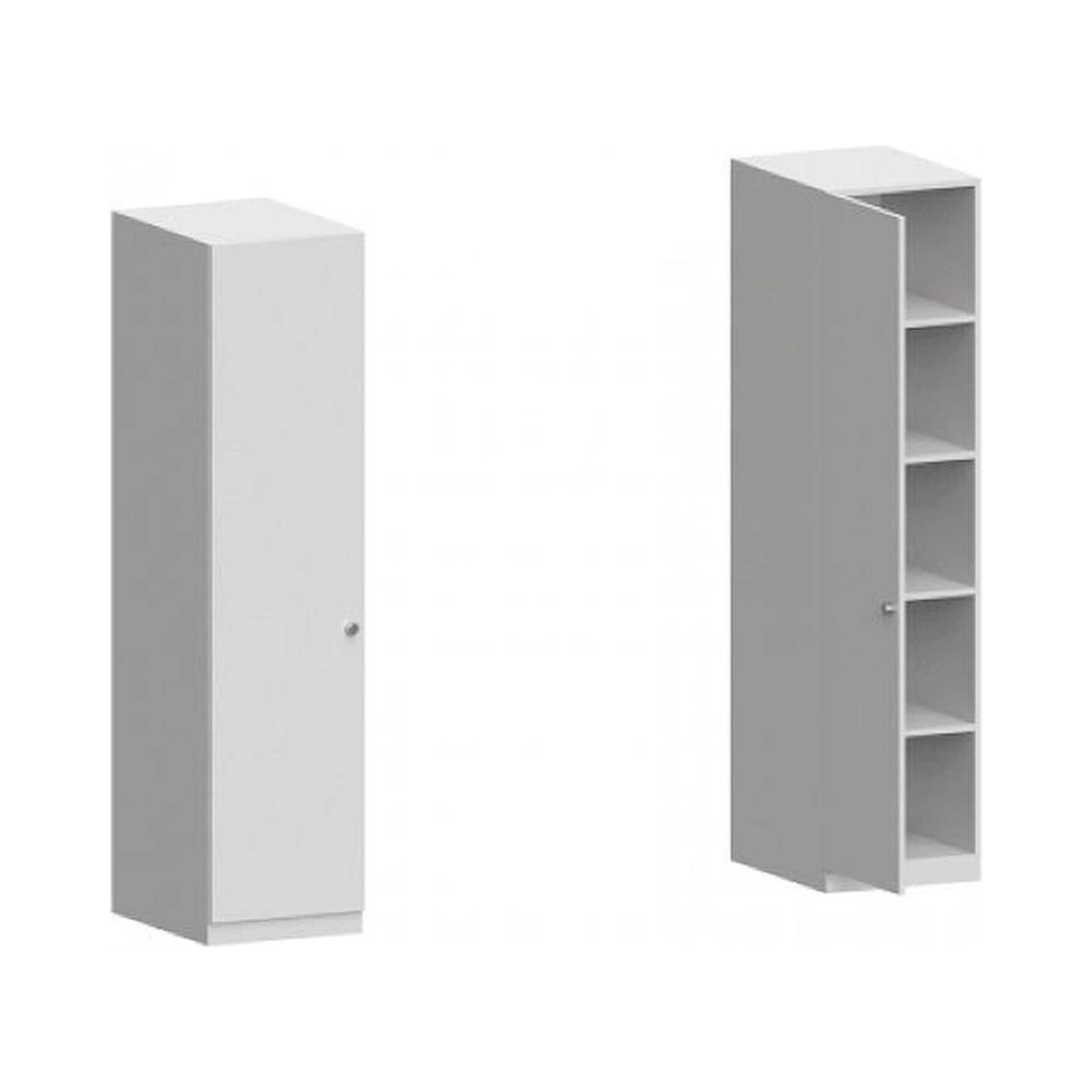 Karl 505.651.00. Holzschrank Hochschrank, 500x650x2064 mm