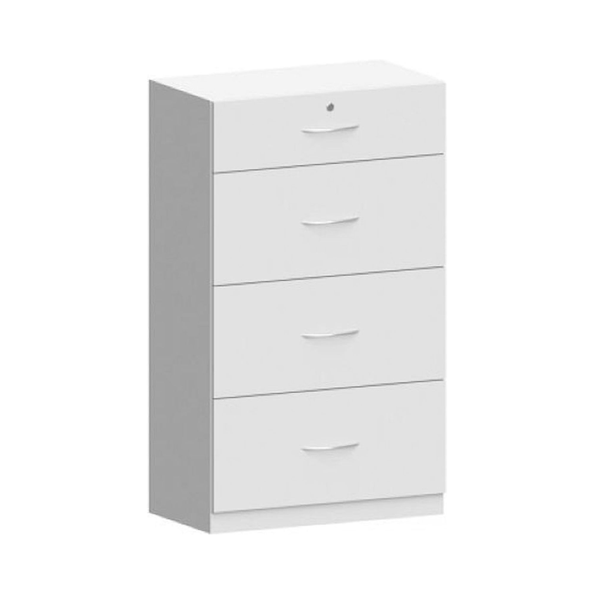Karl 508.436.11. ESD-Beistellschrank 800 Holzausführung mit 4 Schubladen, 800x450x1352 mm