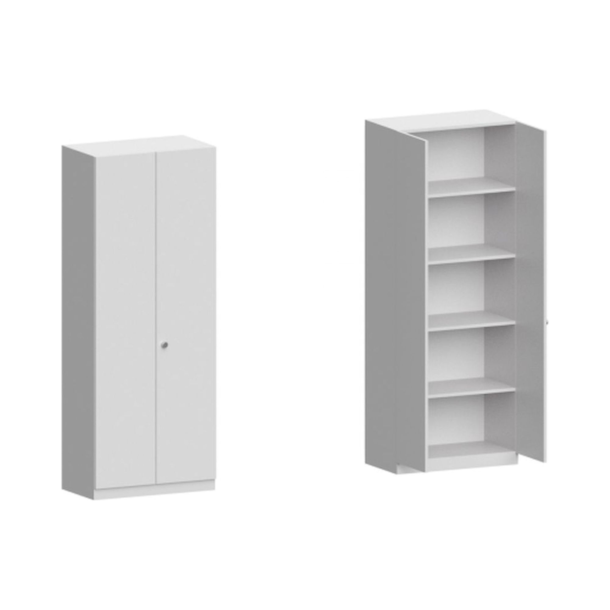 Karl 508.451.00. Holzschrank Hochschrank, 800x450x2064 mm