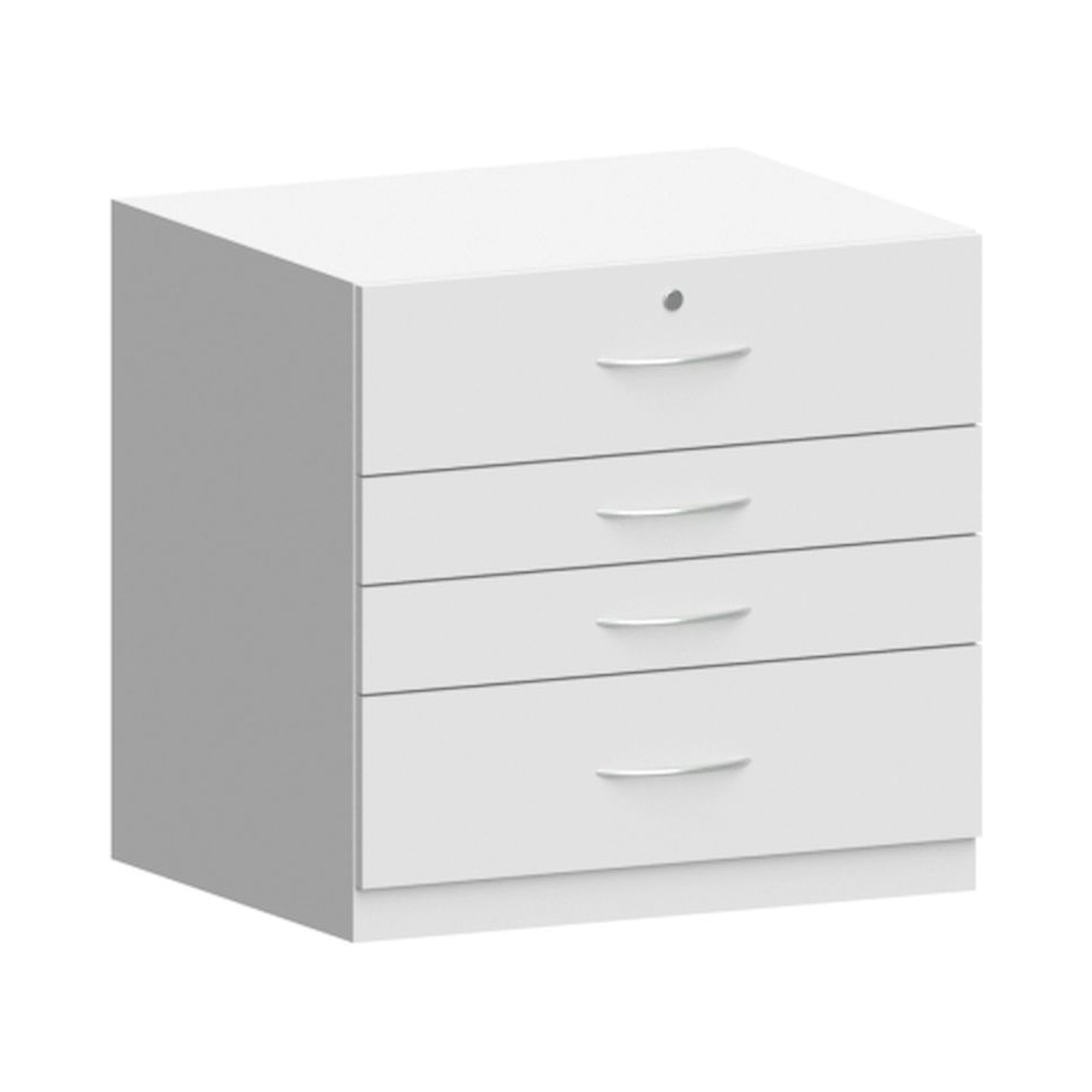 Karl 508.626.30. Beistellschrank 800 Holzausführung mit 4 Schubladen, 800x650x772 mm