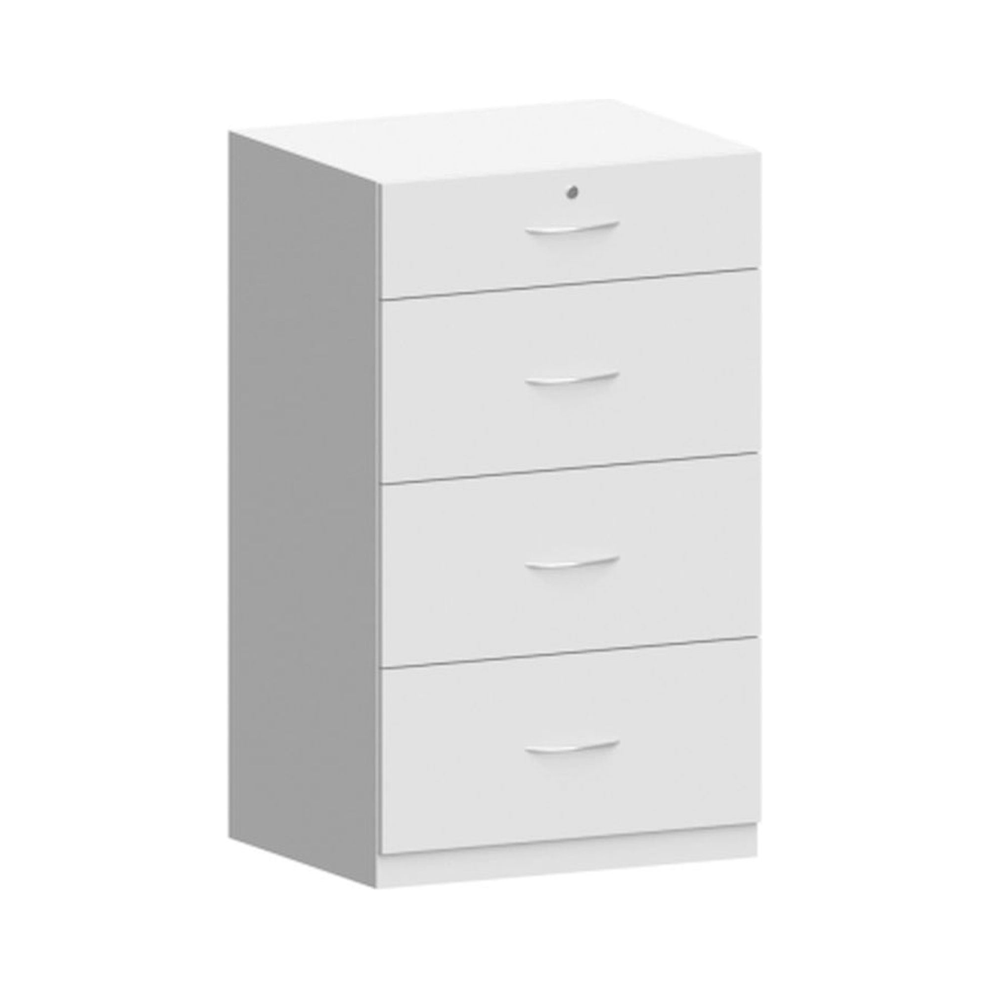Karl 508.636.10. Beistellschrank 800 Holzausführung mit 4 Schubladen, 800x650x1352 mm