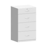 Karl 508.636.11. ESD-Beistellschrank 800 Holzausführung mit 4 Schubladen, 800x650x1352 mm