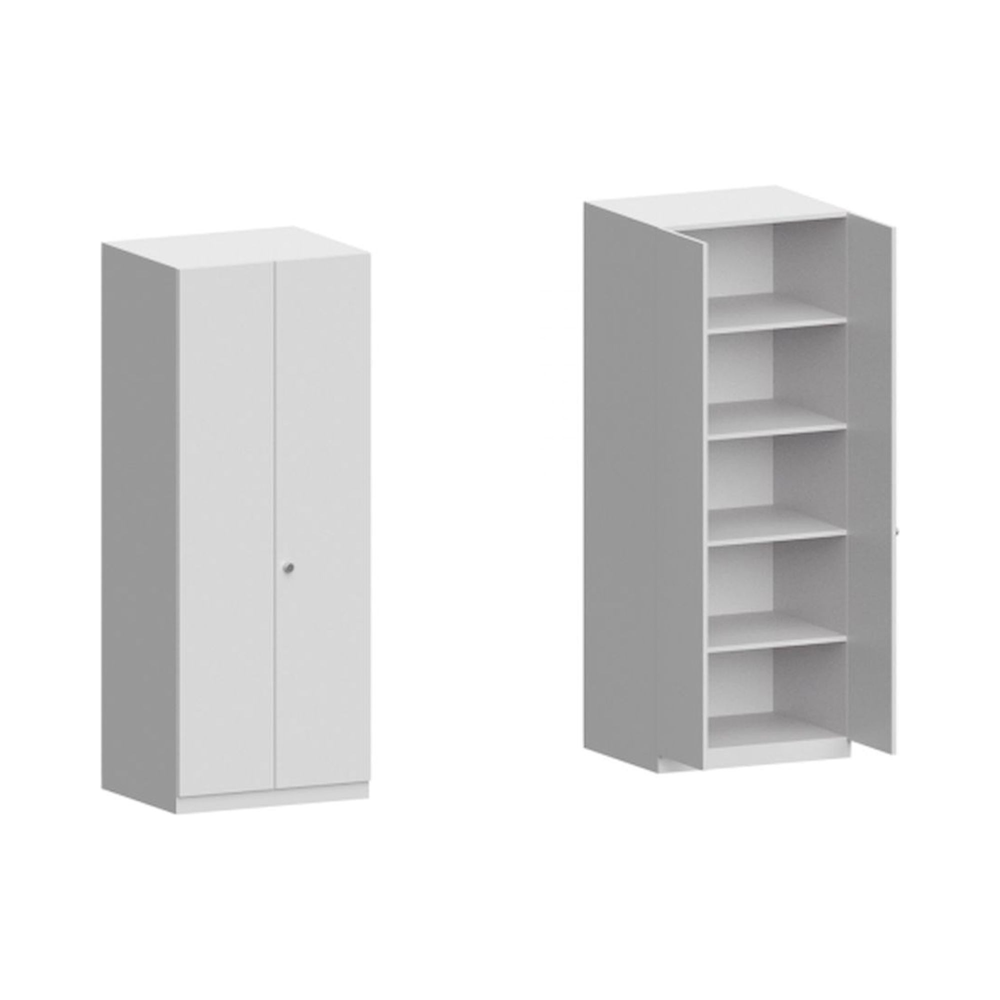 Karl 508.651.00. Holzschrank Hochschrank, 800x650x2064 mm