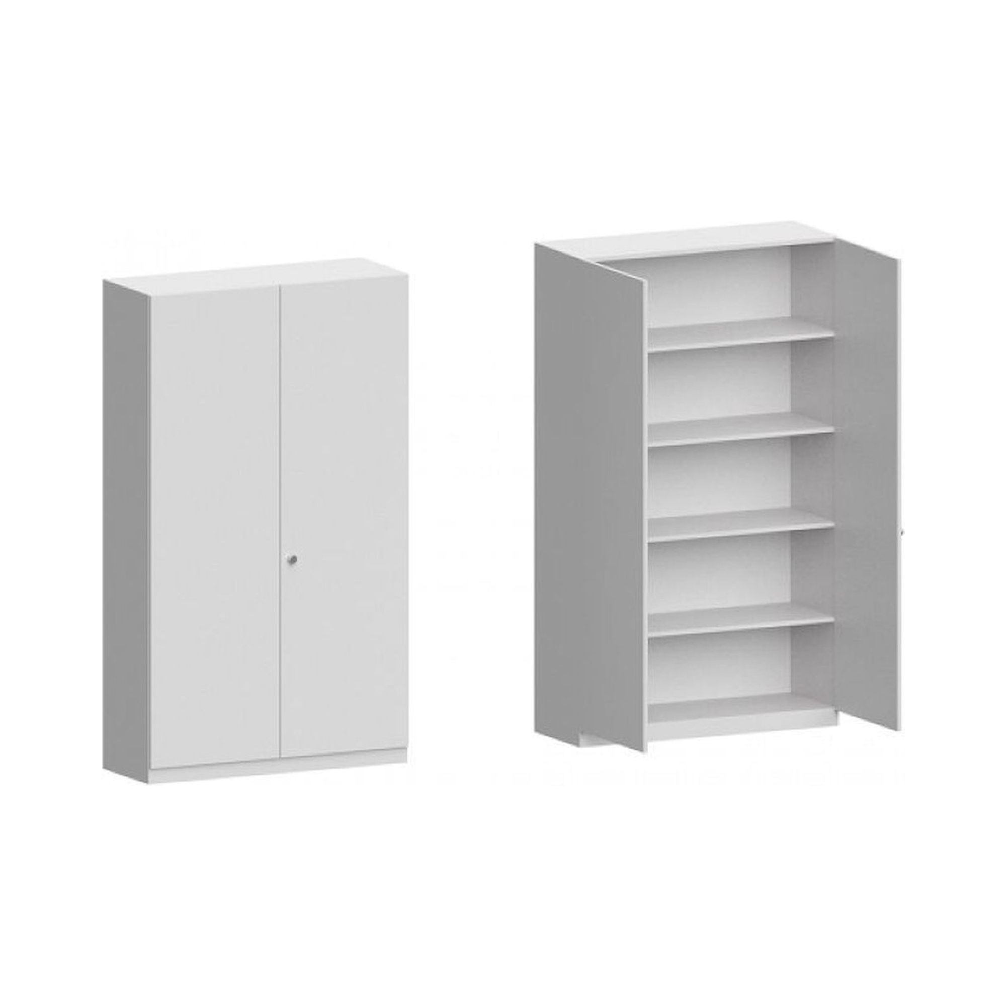 Karl 512.451.00. Holzschrank Hochschrank, 1200x450x2064 mm