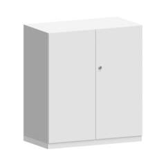 Karl 512.631.01. ESD-Beistellschrank 1200 Holzausführung mit Flügeltüren, 1200x650x1352 mm