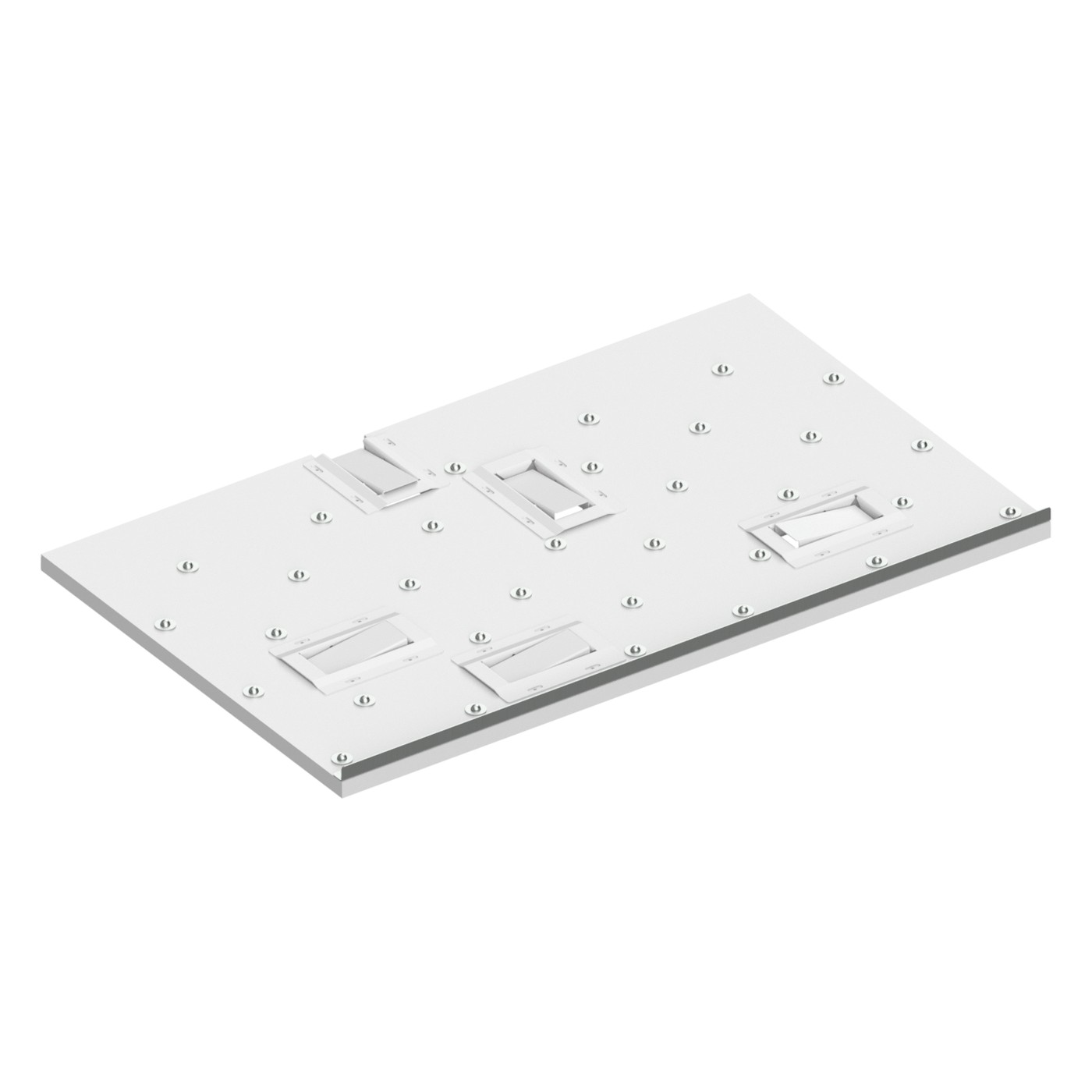 ESD ball-roller table top for workpiece carrier 400x600 mm, 1230x750 mm - Karl 56.820.89