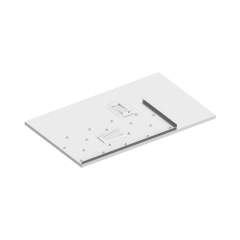 Karl 56.814.89. ESD-Kugeltischplatte für Werkstückträger 400x400 mm, 1230x750 mm