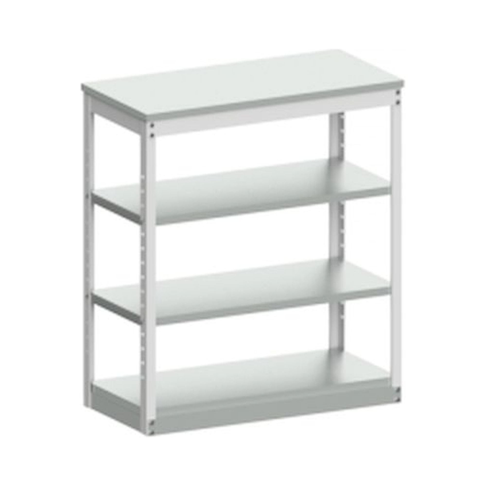 Karl 60.424.43. ESD-Fachregal Deckplatte Stahlblech, 975x455x1125 mm