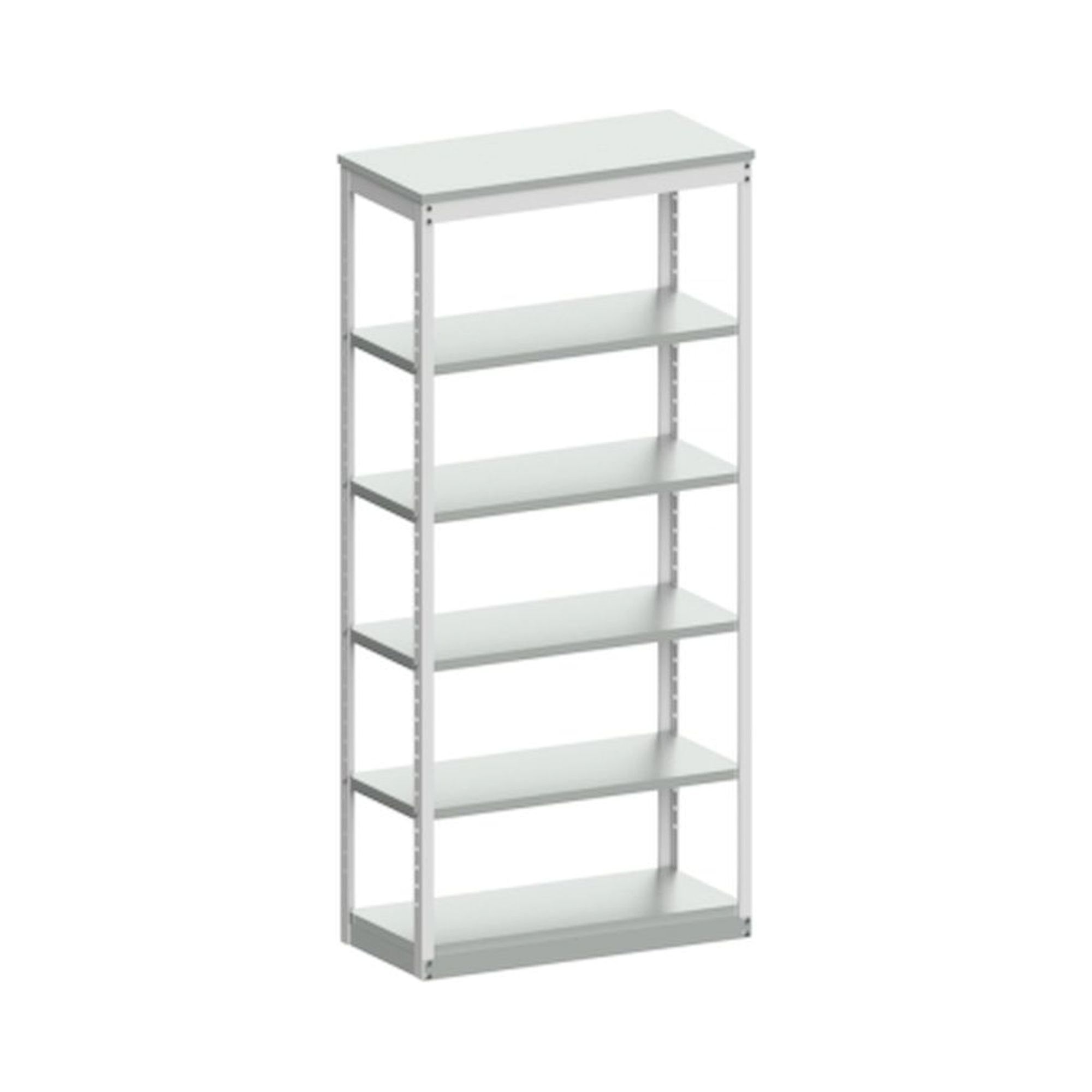 Karl 60.426.43. ESD-Fachregal Deckplatte Stahlblech, 975x455x2125 mm