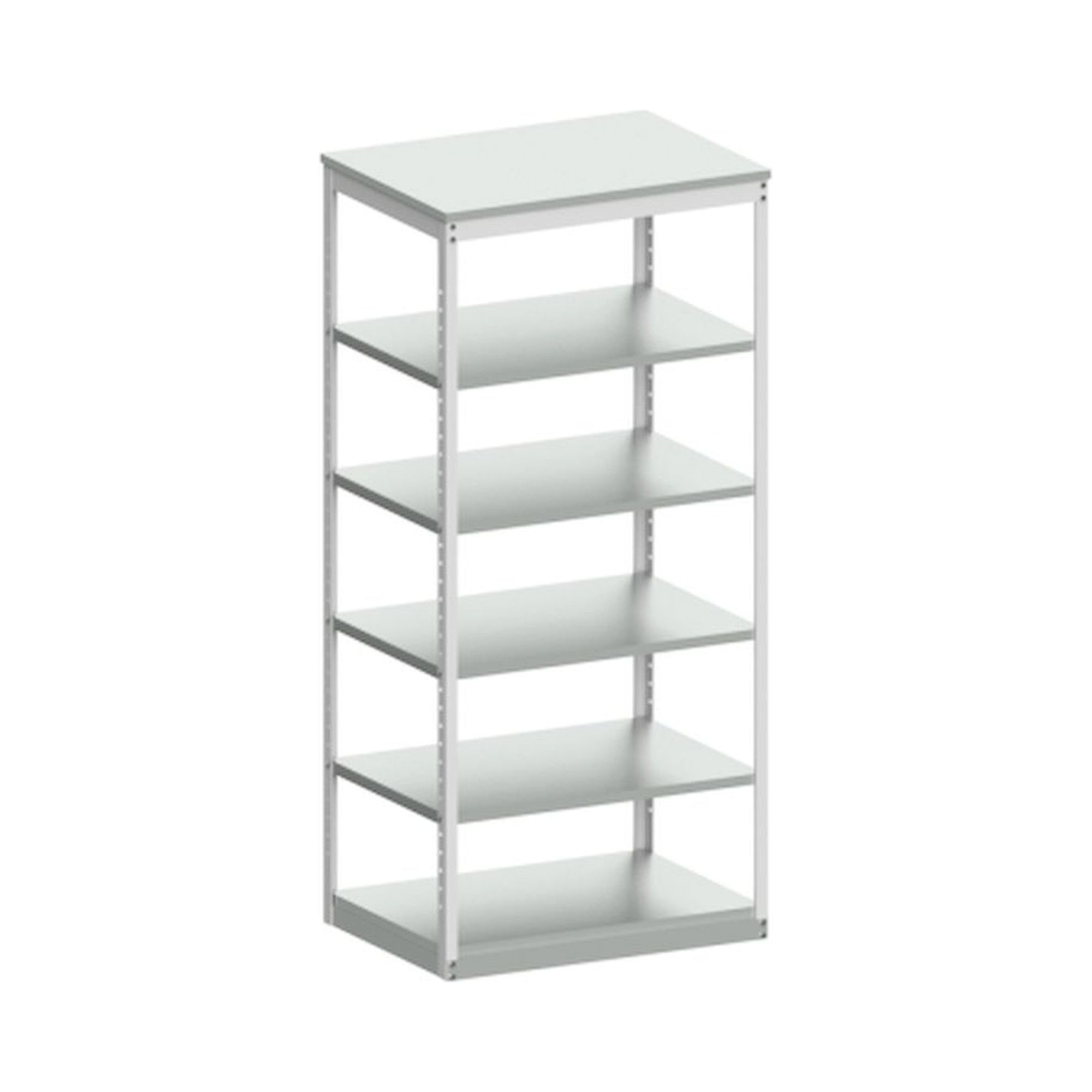 Karl 60.446.43. ESD-Fachregal Deckplatte Stahlblech, 975x700x2125 mm