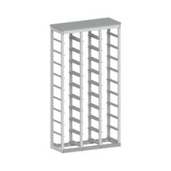 Karl 66.426.43. EF-Regal Deckplatte Stahlblech, 1120x425x2125 mm