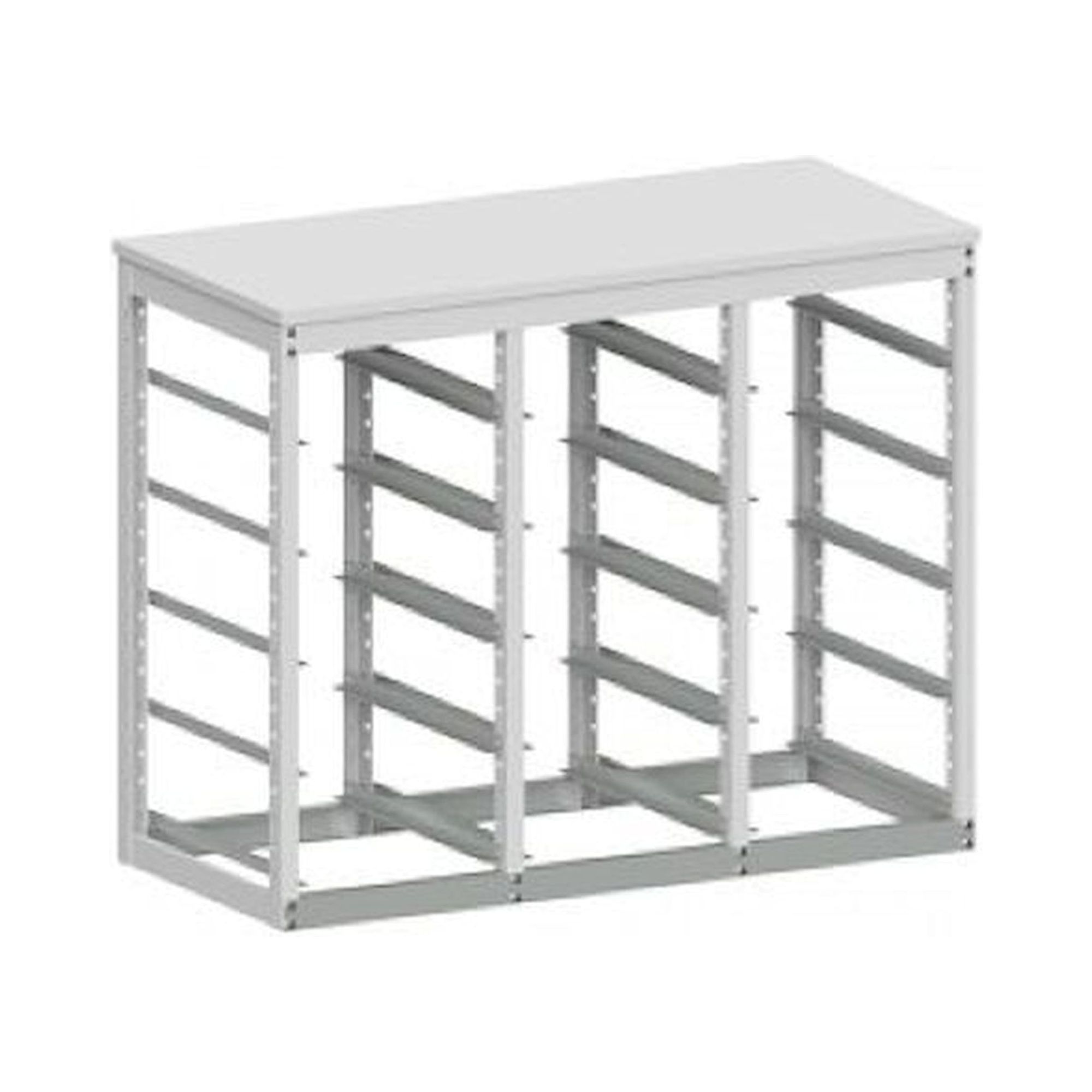 Karl 66.644.34. EF-Regal Deckplatte ESD-Schichtstoff, 1400x625x1125 mm