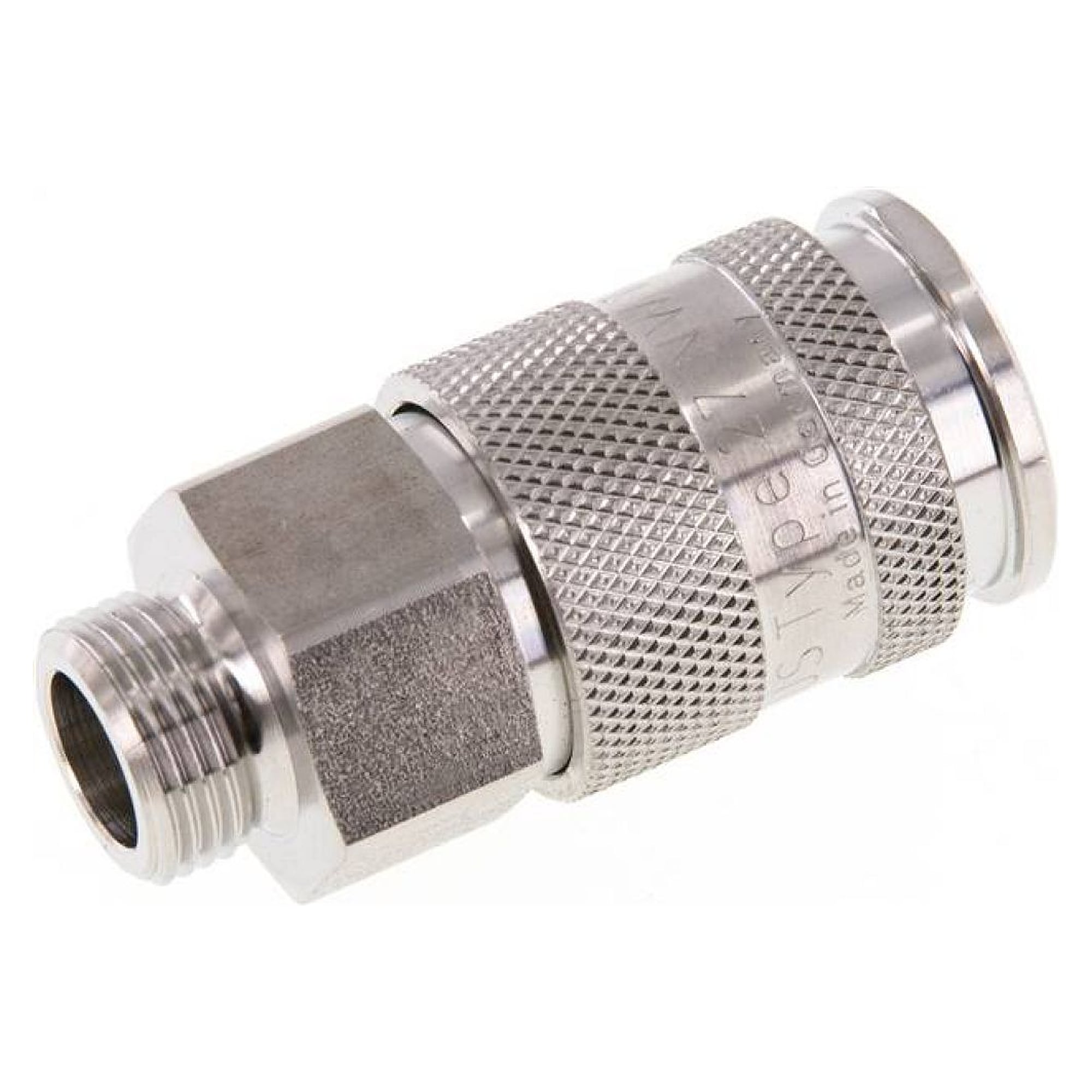 Parker KDG 38 NW10 ES4A BA. Kupplungsdose (NW10) G 3/8"(AG), 1.4404