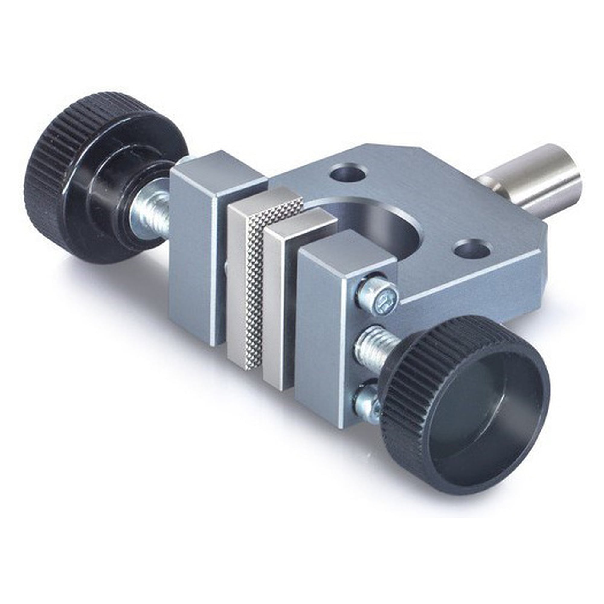 Screw tension clamp up to 400 N with pyramid grip jaws, M6 - SAUTER AD 9005