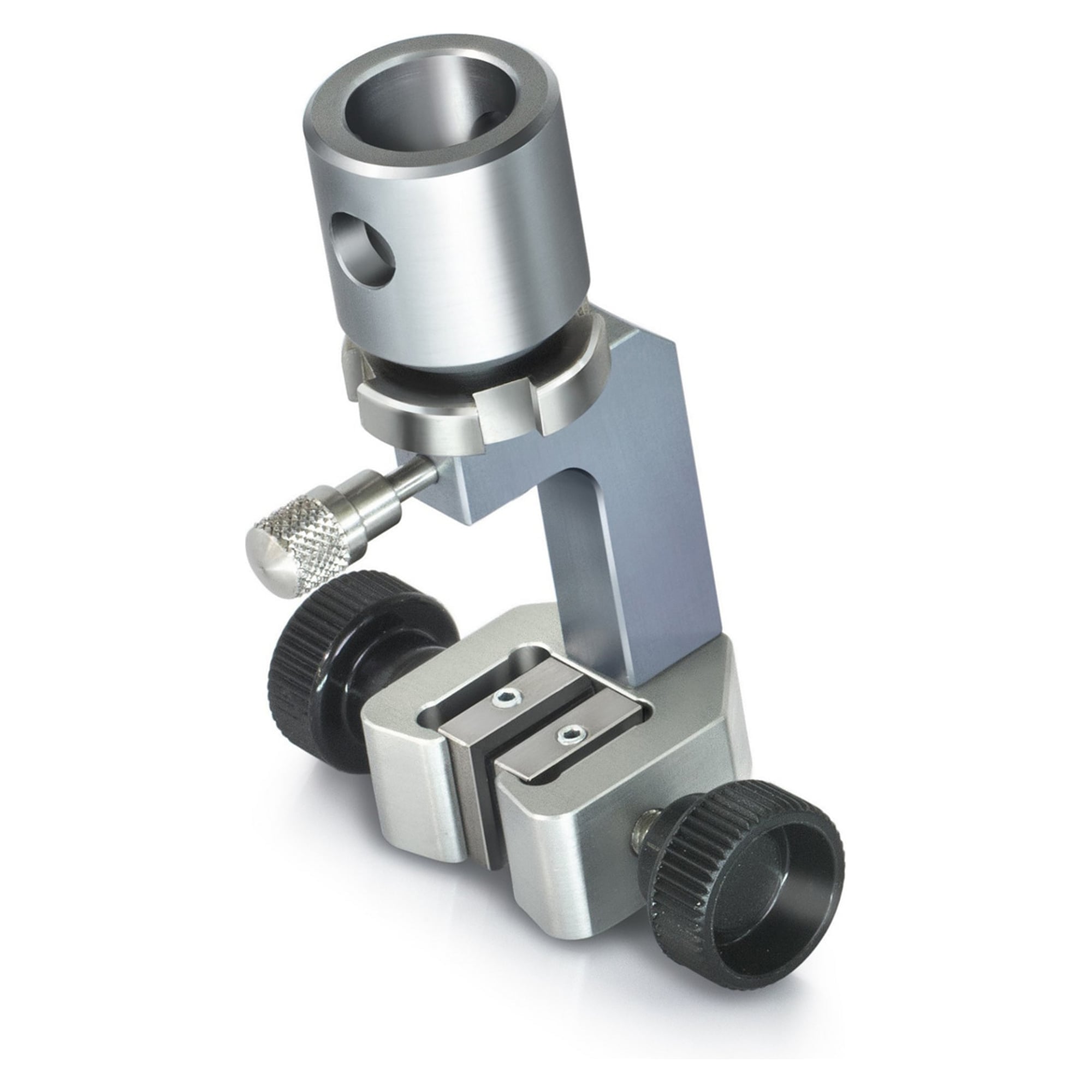 Screw tension clamp up to 1 kN with pyramid grip jaws - SAUTER AD 9016