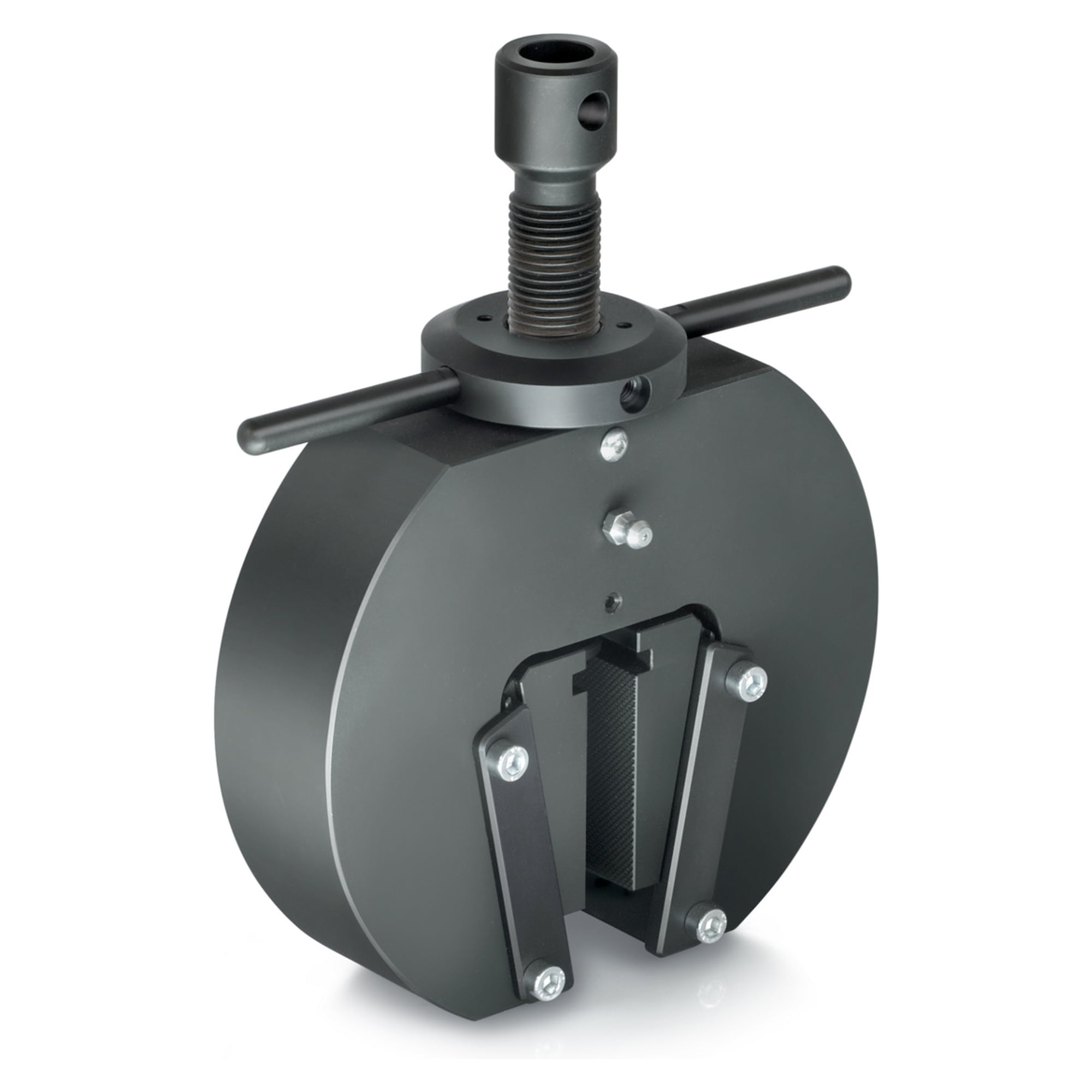 Wedge tension clamp up to 20 kN with pyramid grip jaws - SAUTER AD 9100