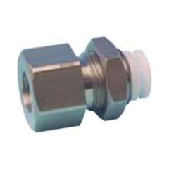 SMC KGE10-00. Bulkhead Union - KGE-00