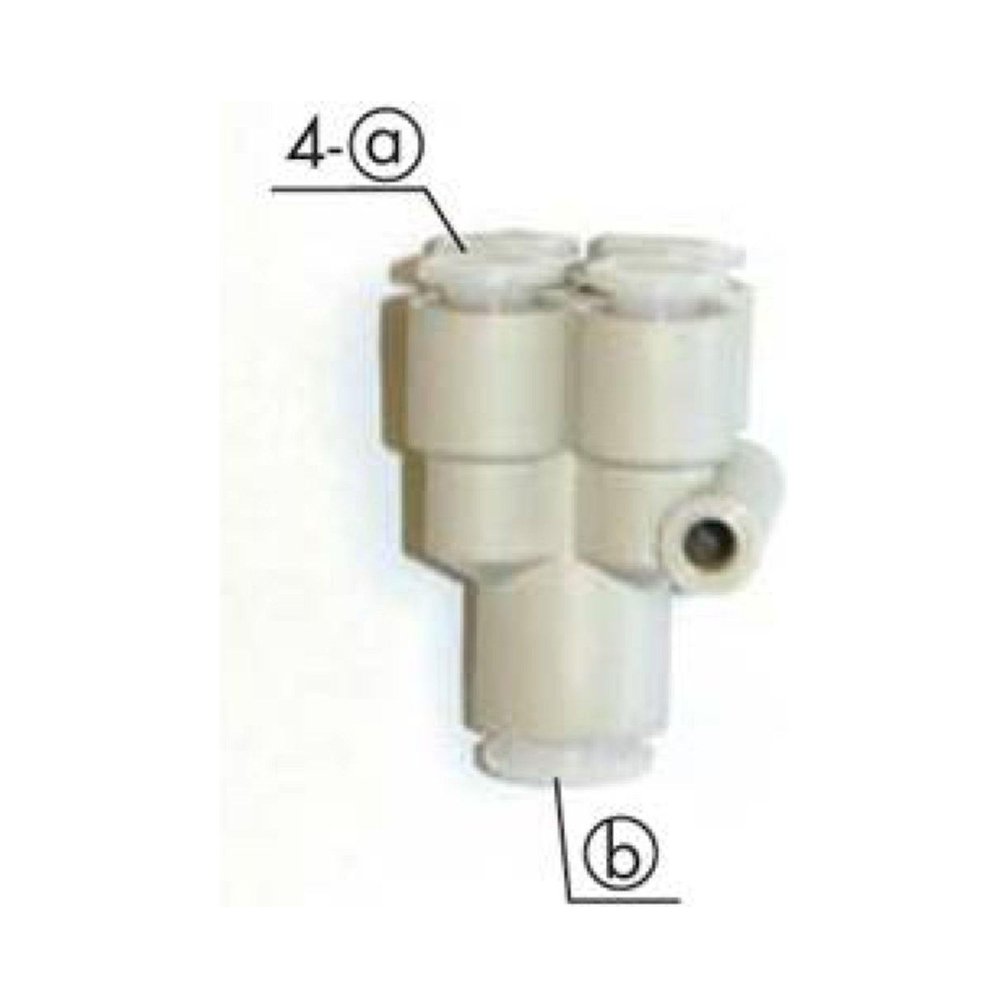 SMC KGU10-12. Different Diameter Union "Y" - KGU