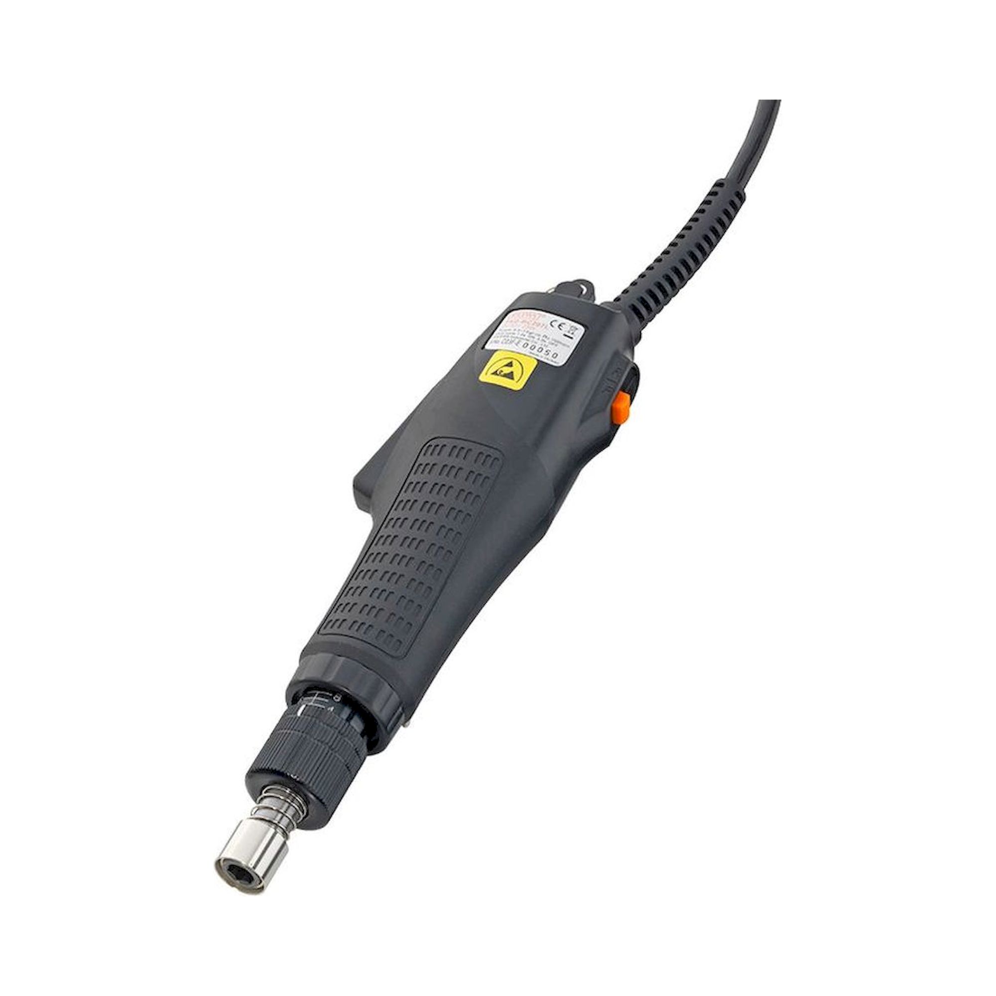 KilewsESD electric screwdriver with lever start, 0.05 - 0.69 Nm