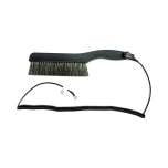 Antistatische Flachbürste mit Erdungskabel Kinetronics SW-141, 140 mm