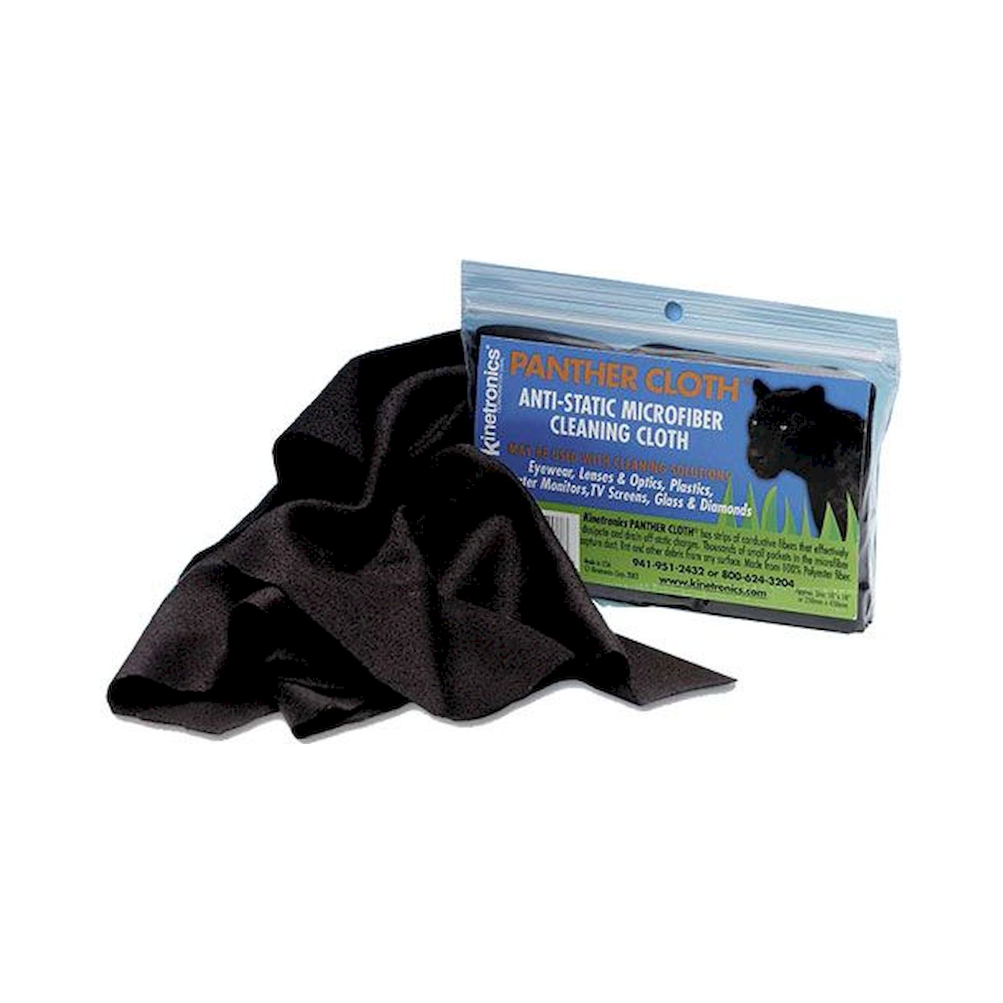 ESD-Antistatik-Tuch Kinetronics PANTHER CLOTH PC-MPC5 speziell für den Einsatz mit Reinigungsflüssigkeiten, 145x130 mm