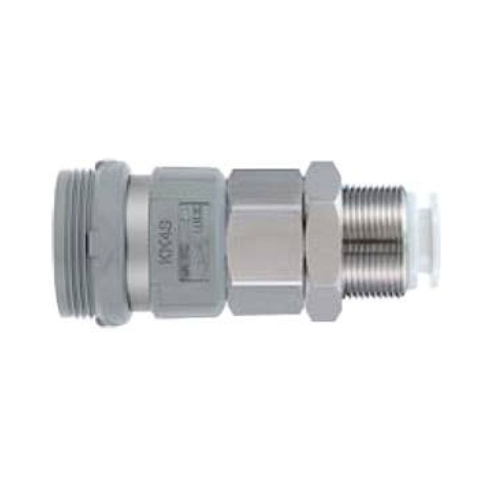 SMC KK3S-03MS. KK*S-*M, S-Koppler, mit Außengewinde