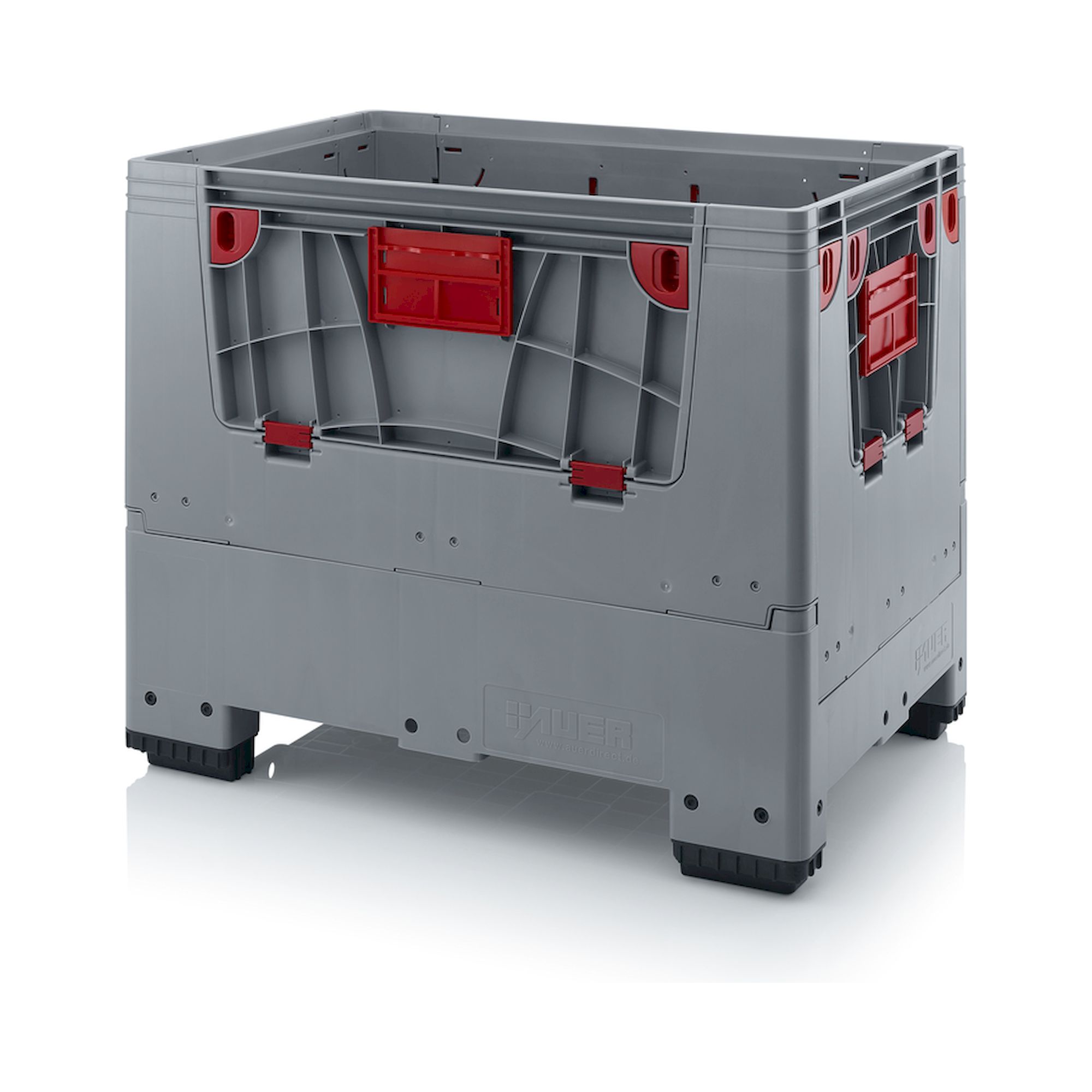 KLK 1208. Collapsible big boxes with 4 opening flaps, 111x71x82 cm